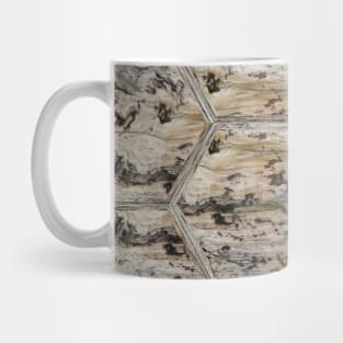 Country Birch Bark Abstract Rustic Mug